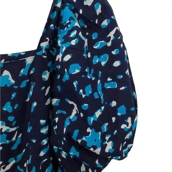 The Golden Globe Puff Sleeve Tiered Baby Doll Dress Size Small - Picture 6 of 8